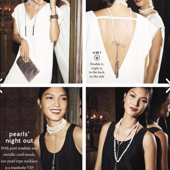 Stella & Dot - Mara Pearl Necklace - Picture 4 of 5